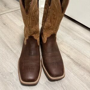 Ariat Two-Tone Brown Western Boots